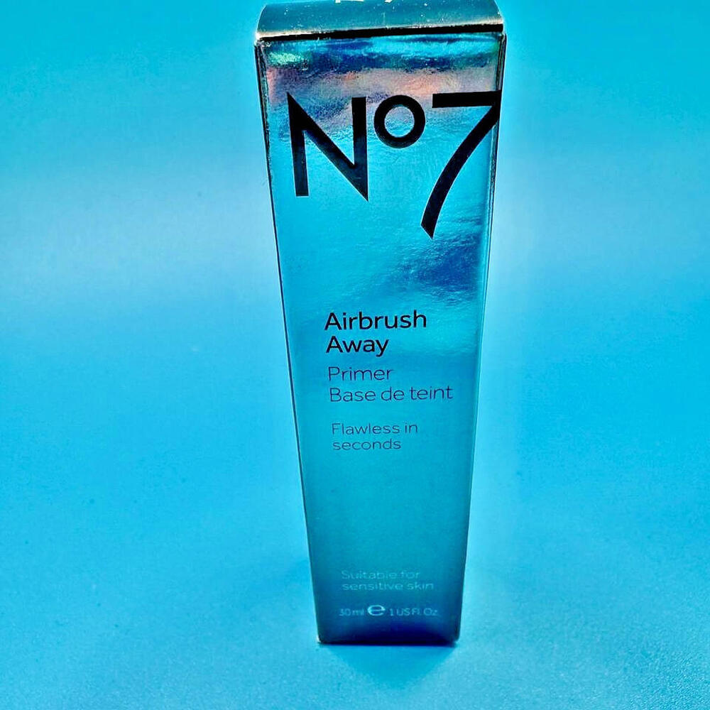 No7 Airbrush Away Primer Base 30ml 1.0 Fl Oz Suitable For Sensitive Skin New